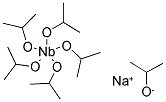 SODIUM NIOBIUM ISOPROPOXIDE Struktur