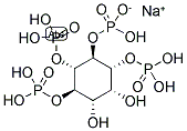 1D-MYO-INOSITOL 1,4,5,6-TETRAKISPHOSPHATE (SODIUM SALT) Struktur