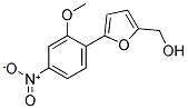 [5-(2-METHOXY-4-NITRO-PHENYL)-FURAN-2-YL]-METHANOL Struktur