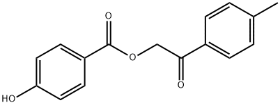 2-(4-METHYLPHENYL)-2-OXOETHYL 4-HYDROXYBENZENECARBOXYLATE Struktur