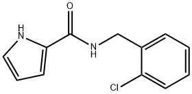 1H-PYRROLE-2-CARBOXYLIC ACID 2-CHLORO-BENZYLAMIDE Struktur