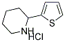 2-(2-THIENYL) PIPERIDINE HYDROCHLORIDE Struktur