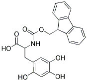 FMOC-2,4,5-TRIHYDROXY-DL-PHENYLALANINE Struktur