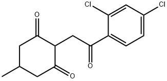 2-(2-(2,4-DICHLOROPHENYL)-2-OXOETHYL)-5-METHYLCYCLOHEXANE-1,3-DIONE Struktur