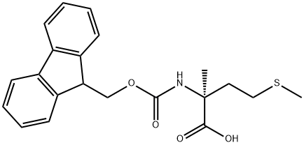 FMOC-ALPHA-METHYL-DL-METHIONINE Struktur