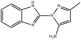 2-(1H-BENZOIMIDAZOL-2-YL)-5-METHYL-2H-PYRAZOL-3-YLAMINE Struktur