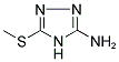 3-AMINO-5-METHYLTHIO-4H-1,2,4-TRIAZOLE Struktur