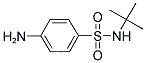 4-AMINO-N-TERT-BUTYL-BENZENESULFONAMIDE Struktur