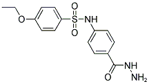 4-ETHOXY-N-(4-HYDRAZINOCARBONYL-PHENYL)-BENZENESULFONAMIDE Struktur