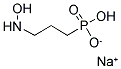 3-(N-HYDROXYAMINO)PROPYL PHOSPHONATE, MONOSODIUM SALT Struktur