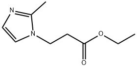 ETHYL 3-(2-METHYL-1H-IMIDAZOL-1-YL)PROPANOATE Struktur