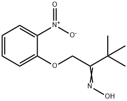 3,3-DIMETHYL-1-(2-NITROPHENOXY)-2-BUTANONE OXIME Struktur