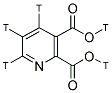 QUINOLINIC ACID, [3H]- Struktur