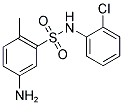 5-AMINO-N-(2-CHLORO-PHENYL)-2-METHYL-BENZENESULFONAMIDE Struktur