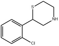 2-(2-CHLORO-PHENYL)-THIOMORPHOLINE Struktur