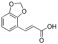 2,3-METHYLENEDIOXYCINNAMIC ACID Struktur