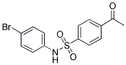 4-(4-BROMOPHENYL)-SULFAMYLACETOPHENONE Struktur