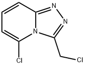 5-CHLORO-3-(CHLOROMETHYL)[1,2,4]TRIAZOLO[4,3-A]PYRIDINE Struktur