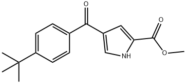 METHYL 4-[4-(TERT-BUTYL)BENZOYL]-1H-PYRROLE-2-CARBOXYLATE Struktur