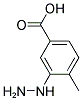 3-HYDRAZINO-4-METHYL-BENZOIC ACID Struktur