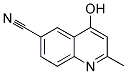 6-CYANO-4-HYDROXY-2-METHYLQUINOLINE Struktur