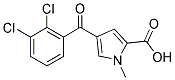 4-(2,3-DICHLOROBENZOYL)-1-METHYL-1H-PYRROLE-2-CARBOXYLIC ACID Struktur