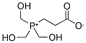 3-[TRIS(HYDROXYMETHYL)PHOSPHONIO]PROPIONATE Struktur