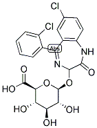 LORAZEPAM GLUCURONIDE Struktur