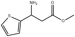 METHYL 3-AMINO-3-(2-THIENYL)PROPANOATE Struktur