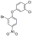 2-BROMO-1-(3,4-DICHLOROPHENOXY)-4-NITROBENZENE Struktur