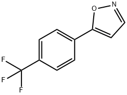 5-[4-(TRIFLUOROMETHYL)PHENYL]ISOXAZOLE Struktur