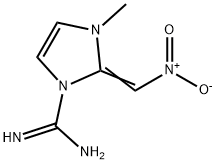 2-(NITROMETHYLENE)-3-METHYL-2,3-DIHYDRO-1H-IMIDAZOLE-1-CARBOXIMIDAMIDE Struktur