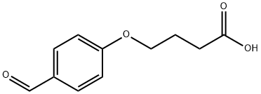 4-FORMYLPHENOXY-BUTYRIC ACID Struktur