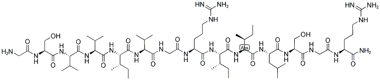 GSVVIVGRIILSGR-NH2 Struktur
