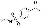 4-METHYL-ETHYLSULFAMYLACETOPHENONE Struktur