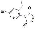 1-(4-BROMO-2-ETHYL-PHENYL)-PYRROLE-2,5-DIONE Struktur