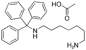 N-1-TRITYL-1,7-DIAMINOHEPTANE ACOH Struktur