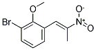 1-(3-BROMO-2-METHOXYPHENYL)-2-NITROPROPENE Struktur