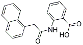 2-[(1-NAPHTHYLACETYL)AMINO]BENZOIC ACID Struktur