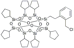 (CHLOROMETHYL)PHENYLETHYL-POSS Struktur