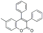 3,4-DIPHENYL-6-METHYLCOUMARIN Struktur