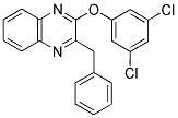 2-BENZYL-3-(3,5-DICHLOROPHENOXY)QUINOXALINE Struktur