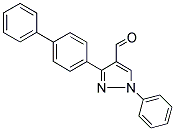 3-BIPHENYL-4-YL-1-PHENYL-1H-PYRAZOLE-4-CARBALDEHYDE Struktur