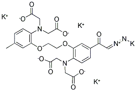 DIAZO-2, TETRAPOTASSIUM SALT Struktur