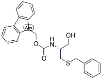 FMOC-CYS(BZL)-OL Struktur