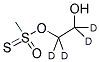 2-HYDROXYETHYL-1,1,2,2-D4 METHANETHIOSULFONATE Struktur