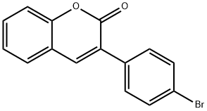 3(4'-BROMOPHENYL)COUMARIN Struktur