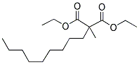 DIETHYL METHYLNONYLMALONATE Struktur