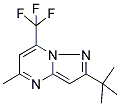 2-(TERT-BUTYL)-5-METHYL-7-(TRIFLUOROMETHYL)PYRAZOLO[1,5-A]PYRIMIDINE Struktur