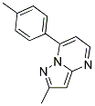 2-METHYL-7-(4-METHYLPHENYL)PYRAZOLO[1,5-A]PYRIMIDINE Struktur